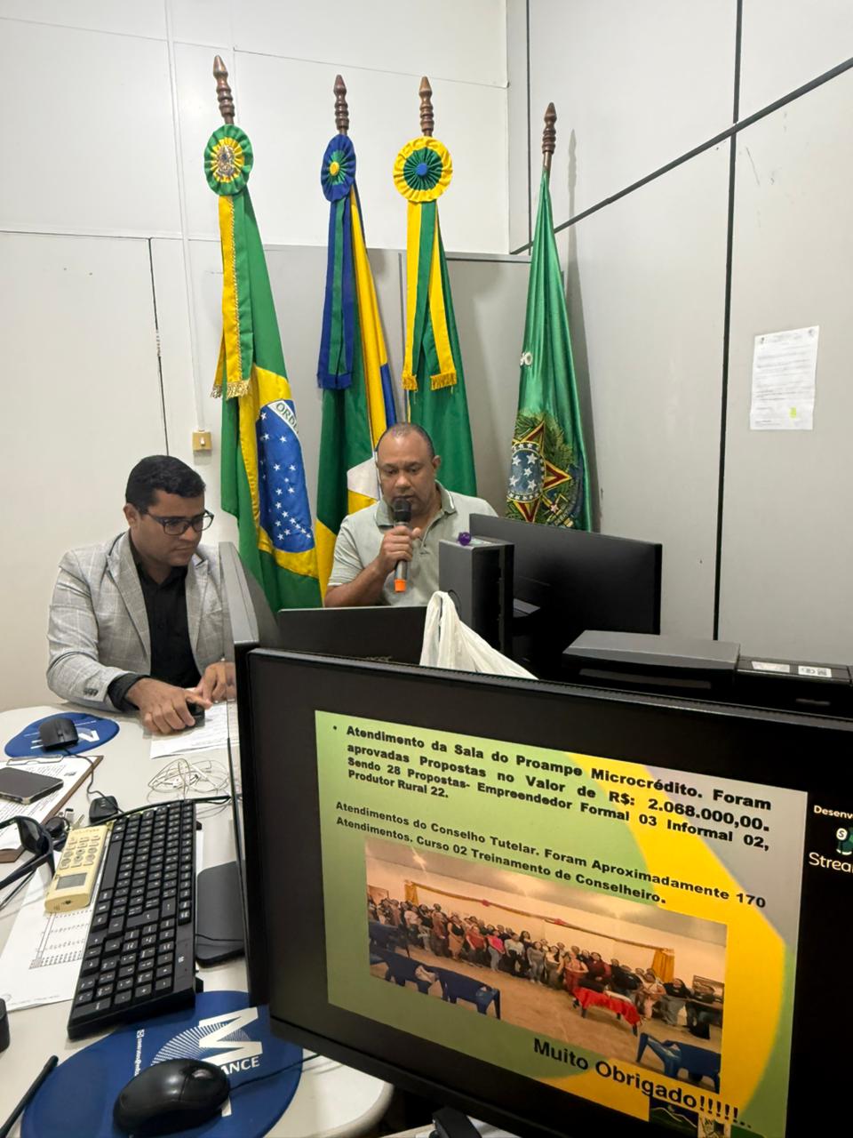 Imagem 4 - AUDIÊNCIA PUBLICA DE PRESTAÇÃO DE CONTAS DO 3º QUADRIMESTRE DO ANO DE 2025.