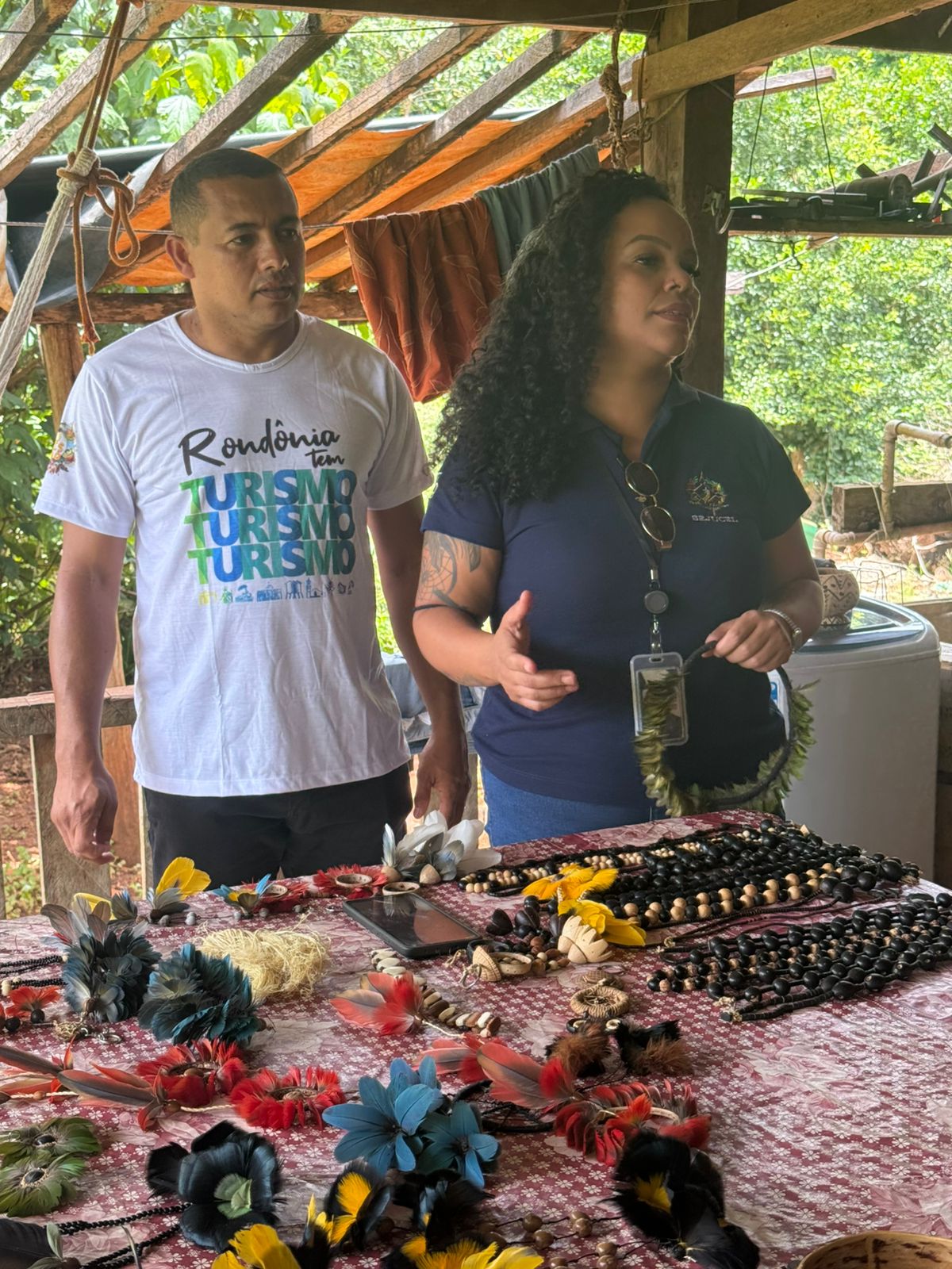 Imagem 13 - Carteiras de artesanato para indígenas