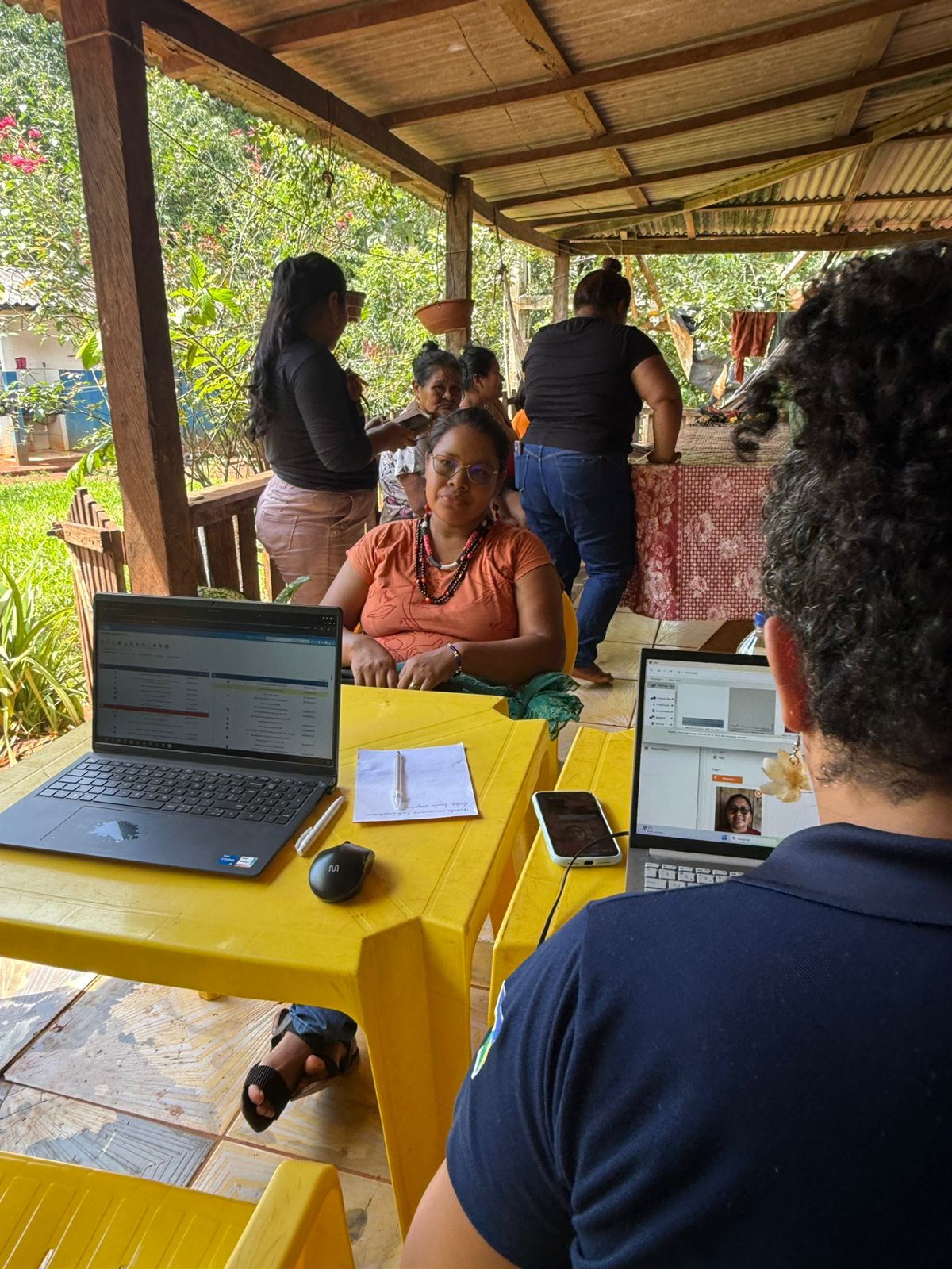 Imagem 2 - Carteiras de artesanato para indígenas