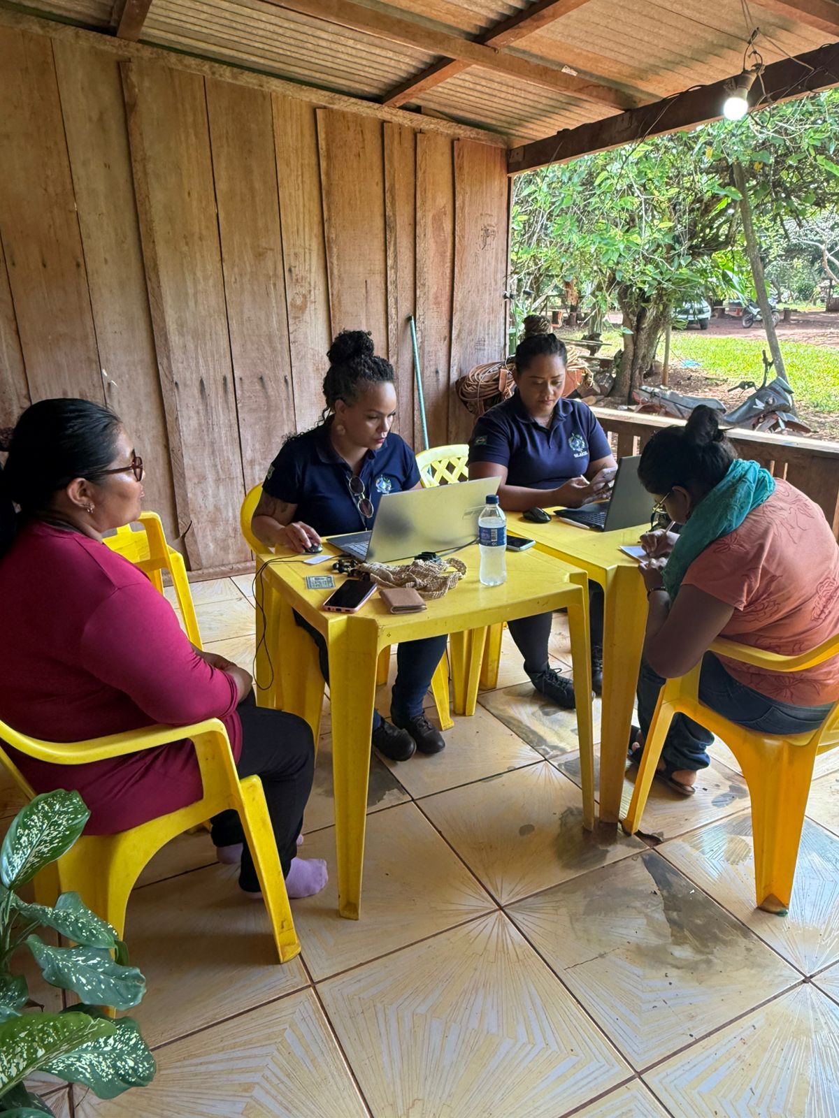 Imagem 1 - Carteiras de artesanato para indígenas