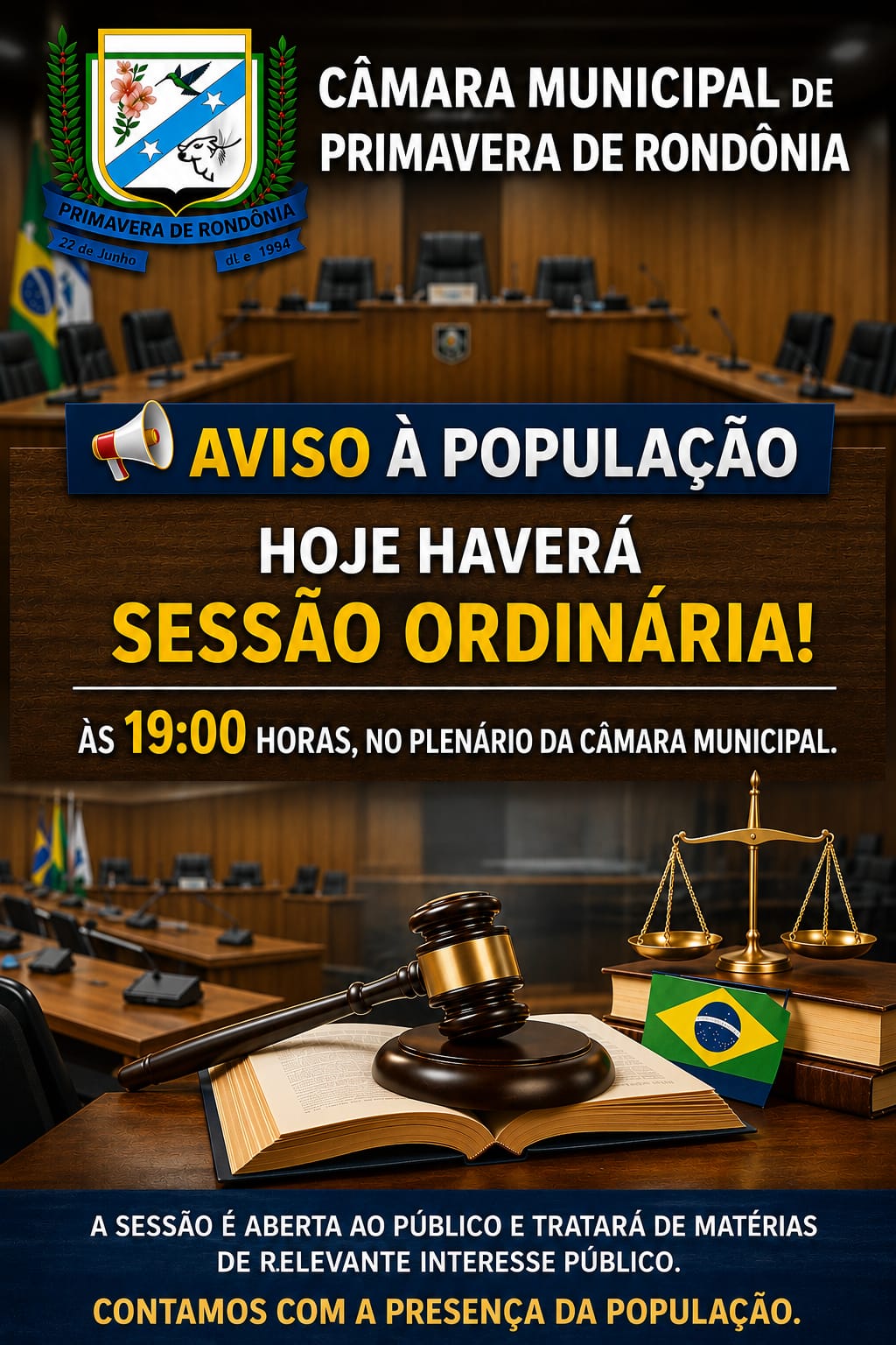 28° SESSÃO ORDINÁRIA