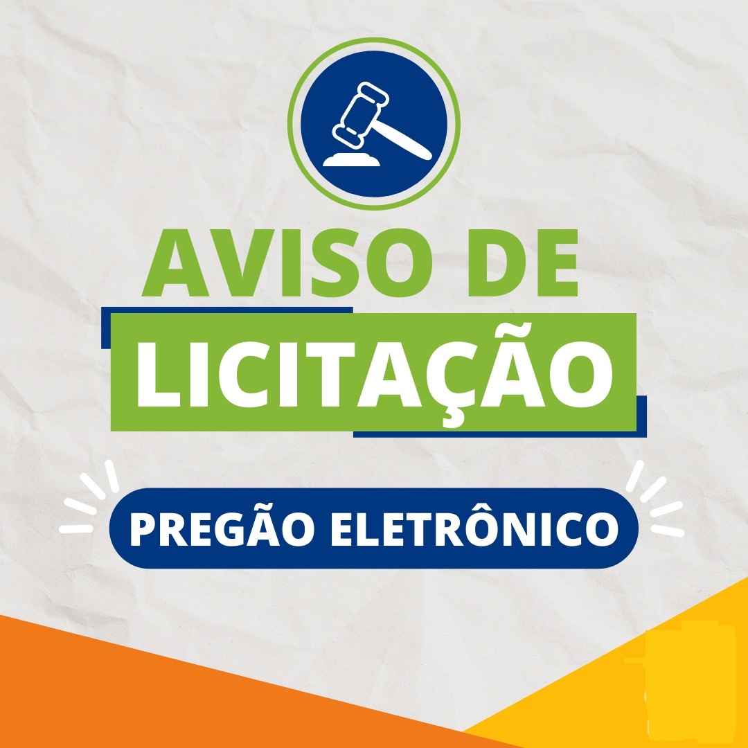 AVISO DE LICITAÇÃO PREGÃO ELETRÔNICO/SRP – Nº 001/2026