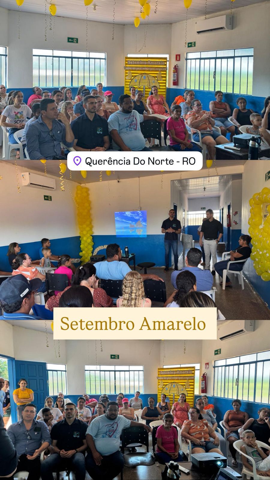 Iniciamos a semana com muitas agendas e muito trabalho em prol da nossa comunidade