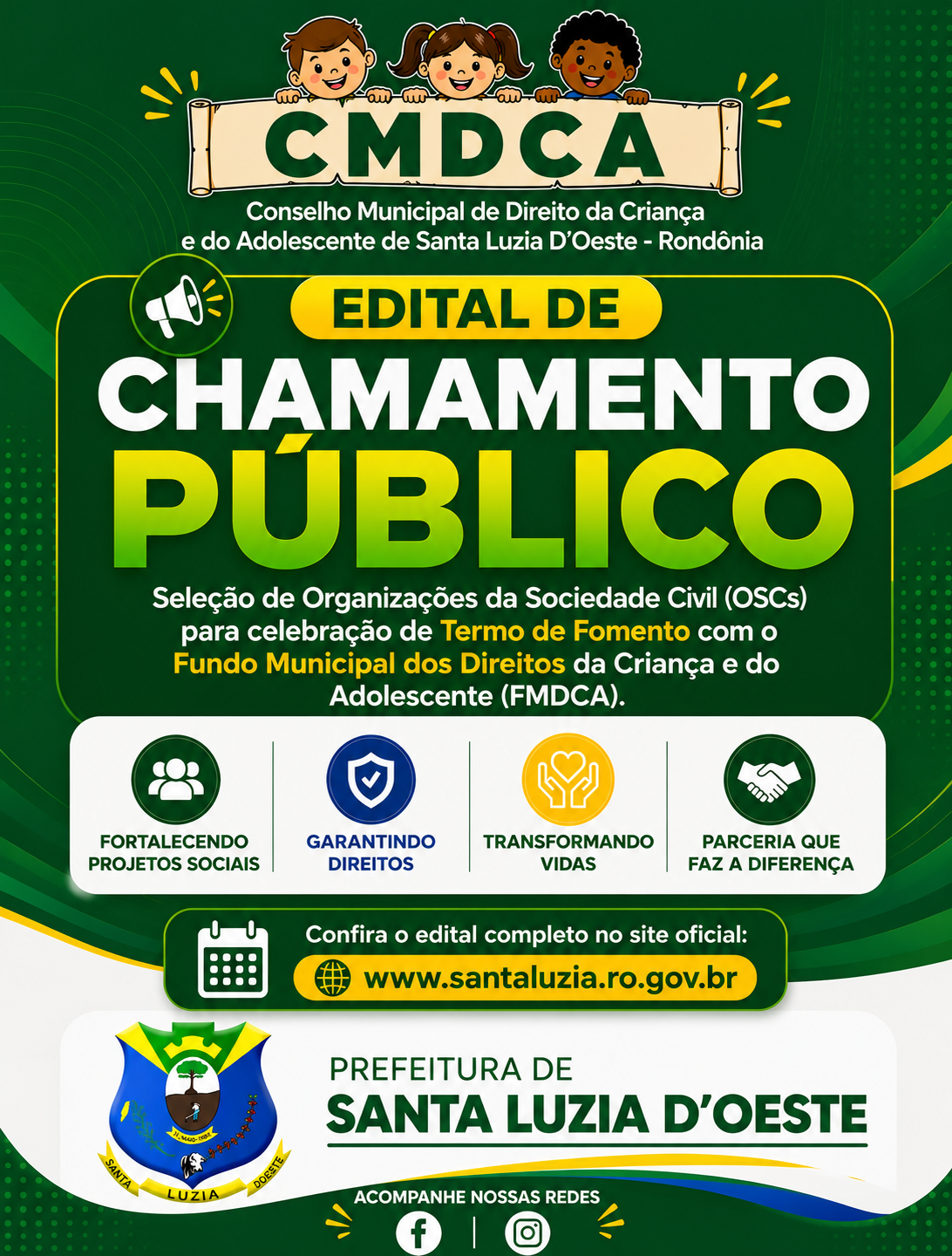 CHAMAMENTO PÚBLICO