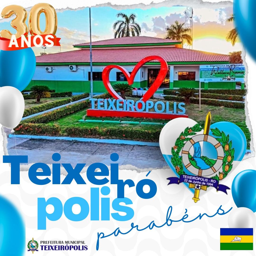 30 ANOS DE EMANCIPAÇÃO DE TEOXEIRÓPOLIS