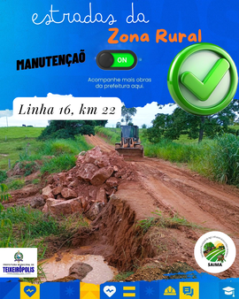 🛠️ RECUPERAÇÃO DAS ESTRADAS RURAIS