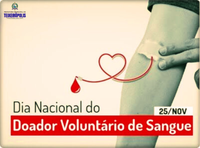 DIA DO DOADOR VOLUNTÁRIO DE SANGUE