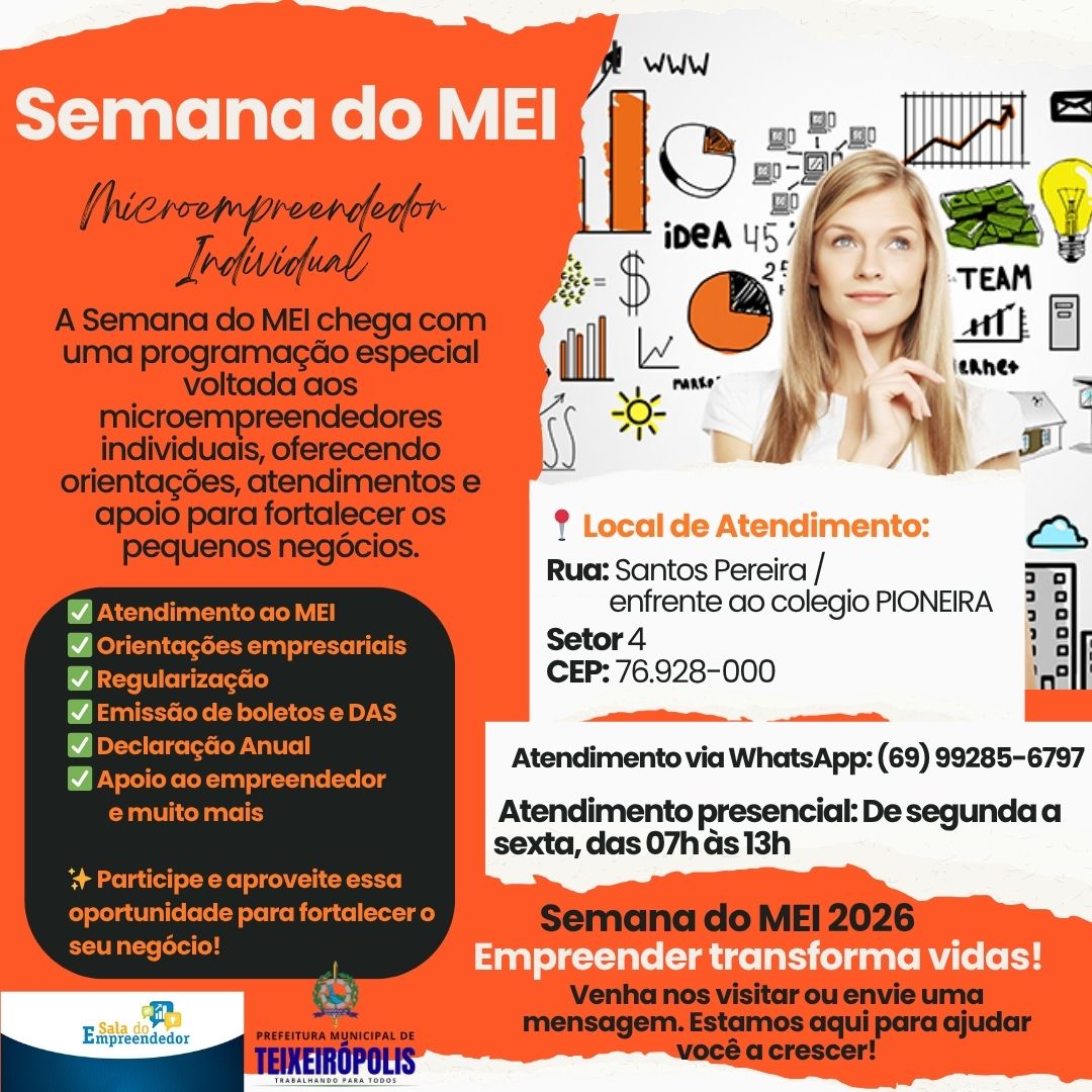 Semana do MEI Microempreendedor Individual