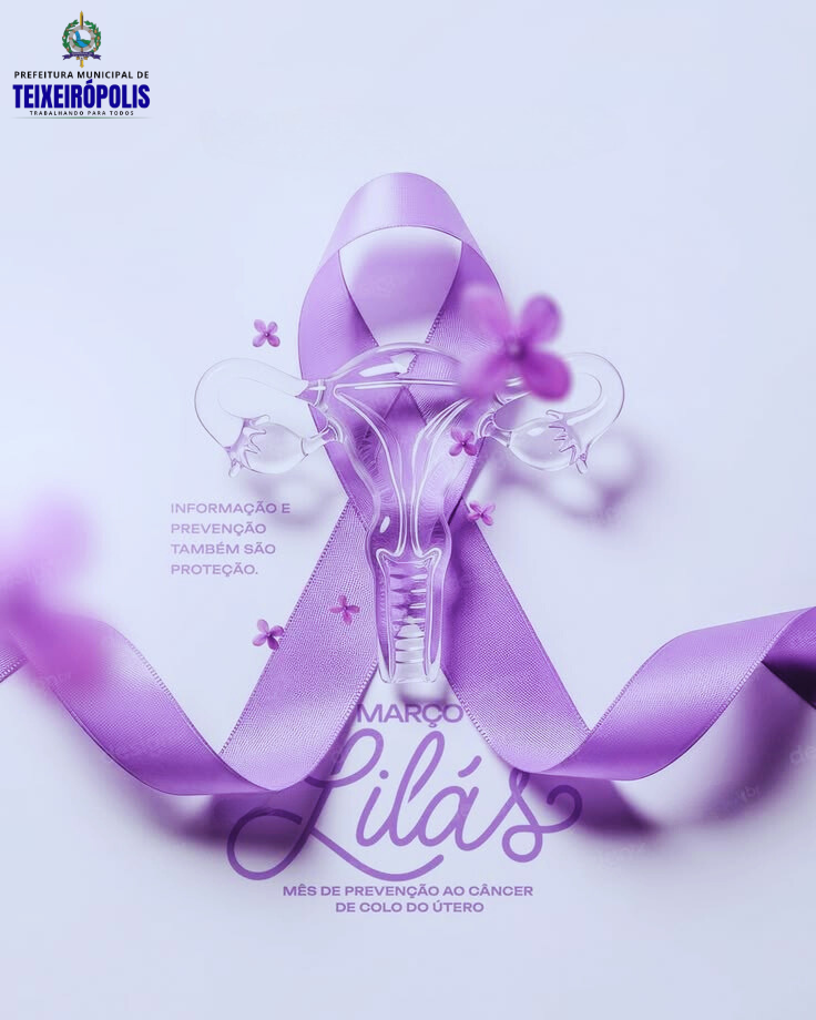 A prevenção salva vidas: realize seus exames e participe da campanha Março Lilás.