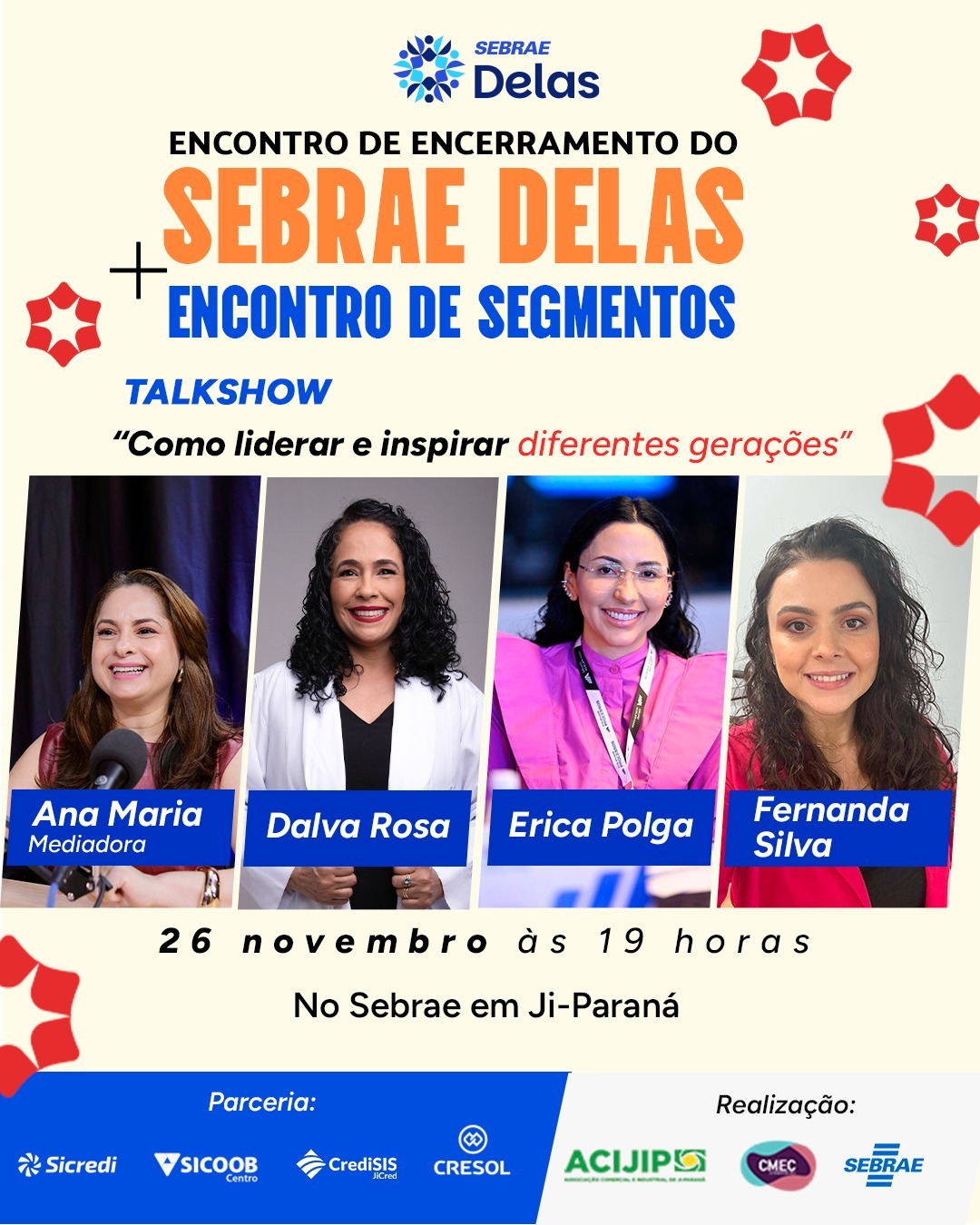 🌸 Convite Especial – Encerramento do Ano para Mulheres Inspiradoras 🌸