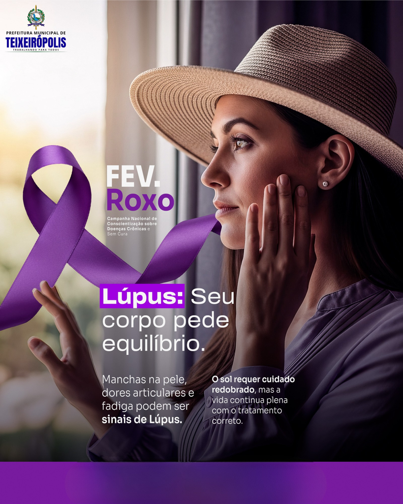 Alzheimer, Lúpus e Fibromialgia: o Fevereiro Roxo nos lembra que cuidar é um ato de amor e responsabilidade.