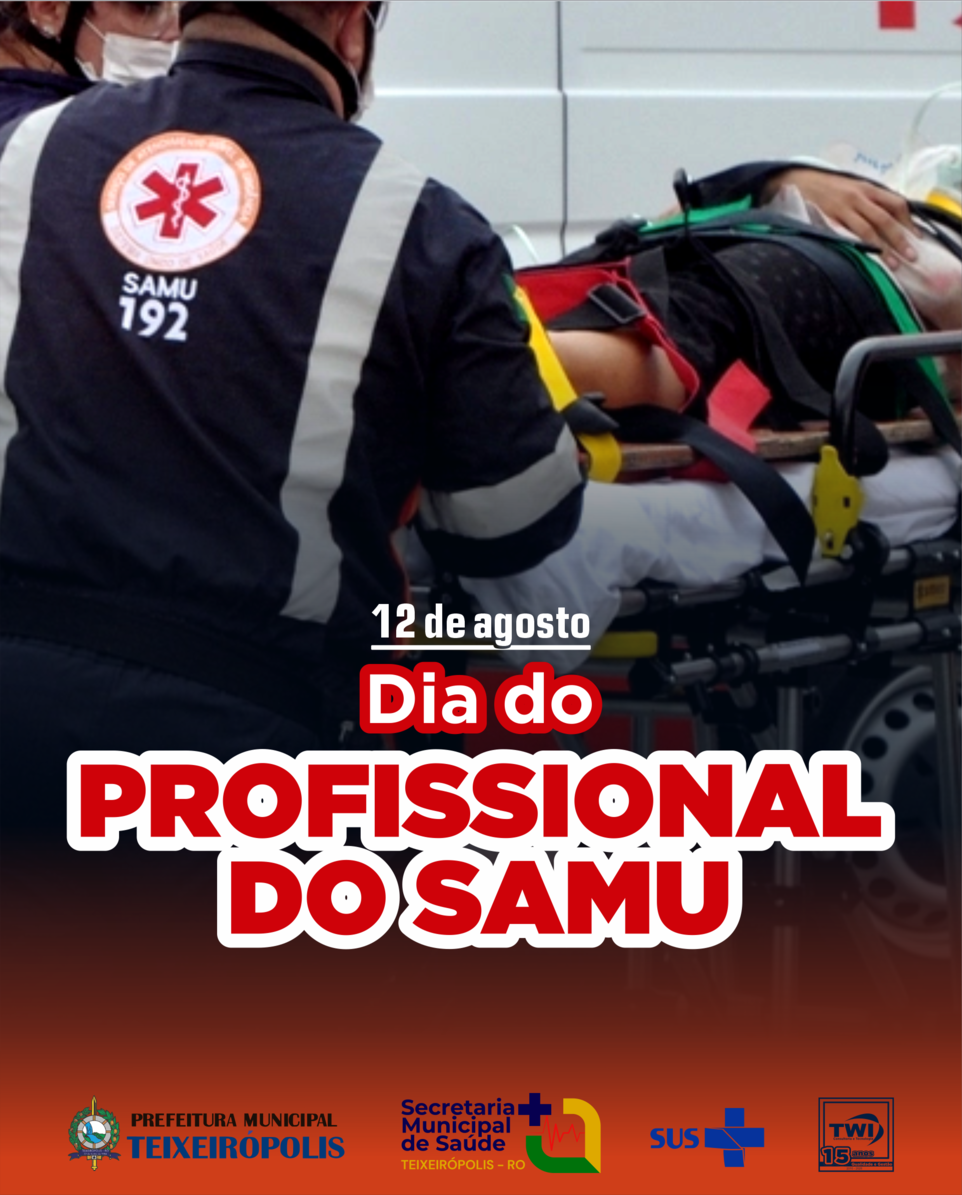DIA DO PROFISSIONAL DO SAMU