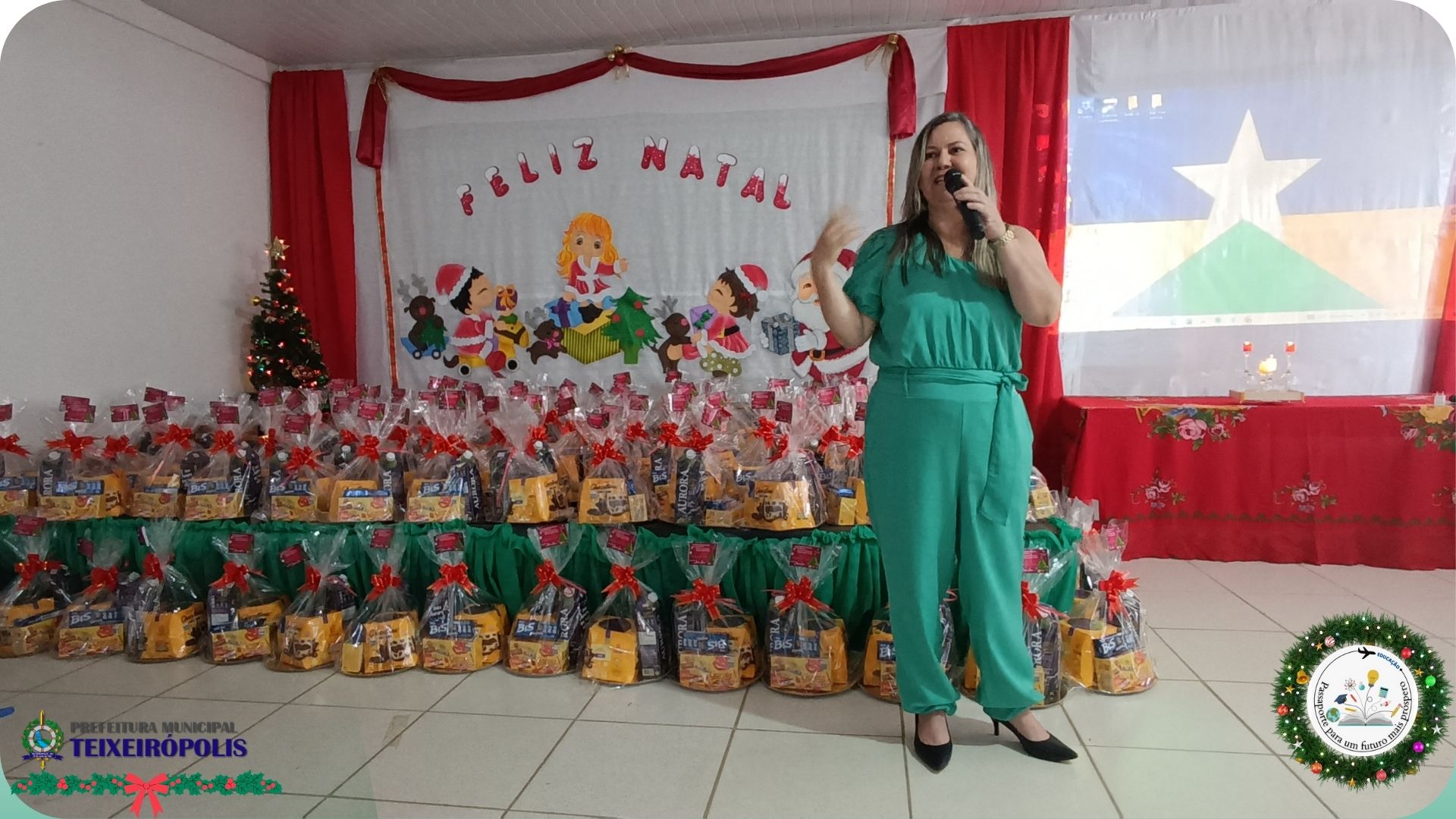 Confraternização da equipe SEMECT – Secretaria Municipal de Educação Cultura e Turismo