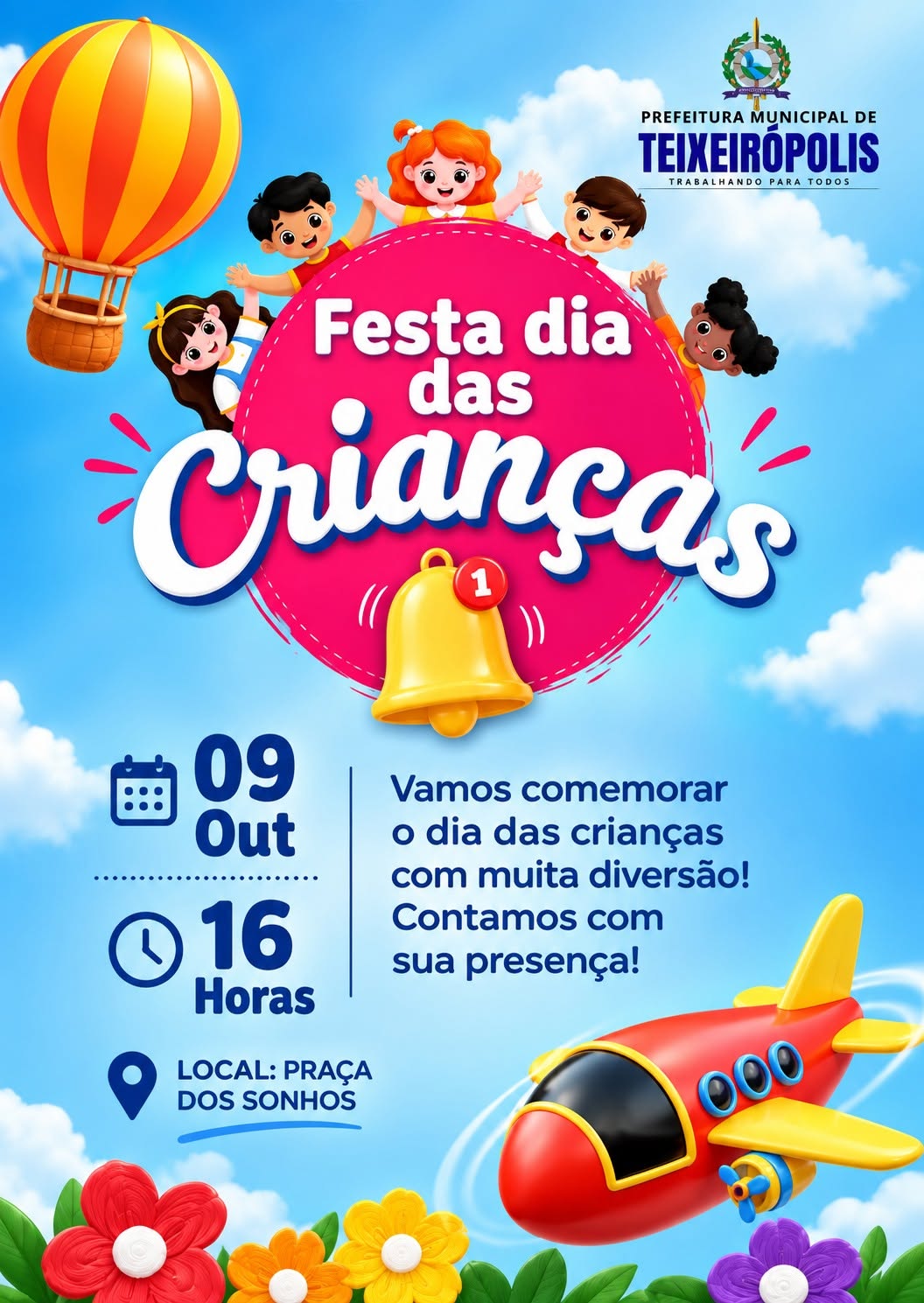 Prepare a criançada e venha participar desse momento preparado com muito carinho! 🥳🎁