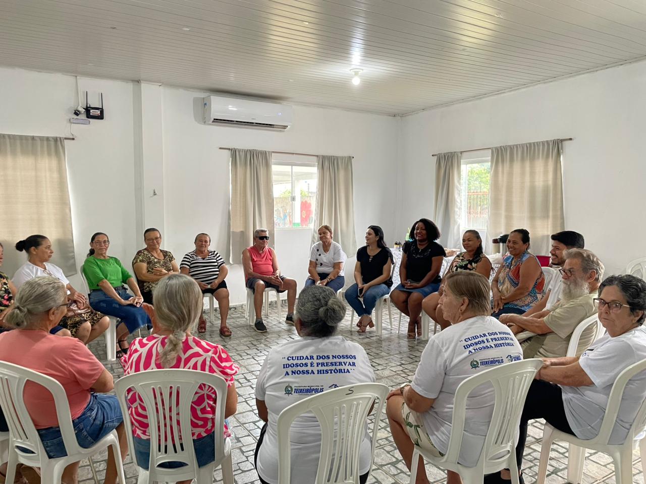 Ação do PAIF e PAEFI sobre Saúde Mental com o Grupo da Terceira Idade