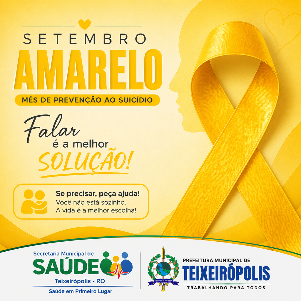 SETEMBRO AMARELO 2026