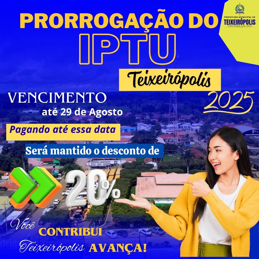 COMUNICADO IMPORTANTE IPTU