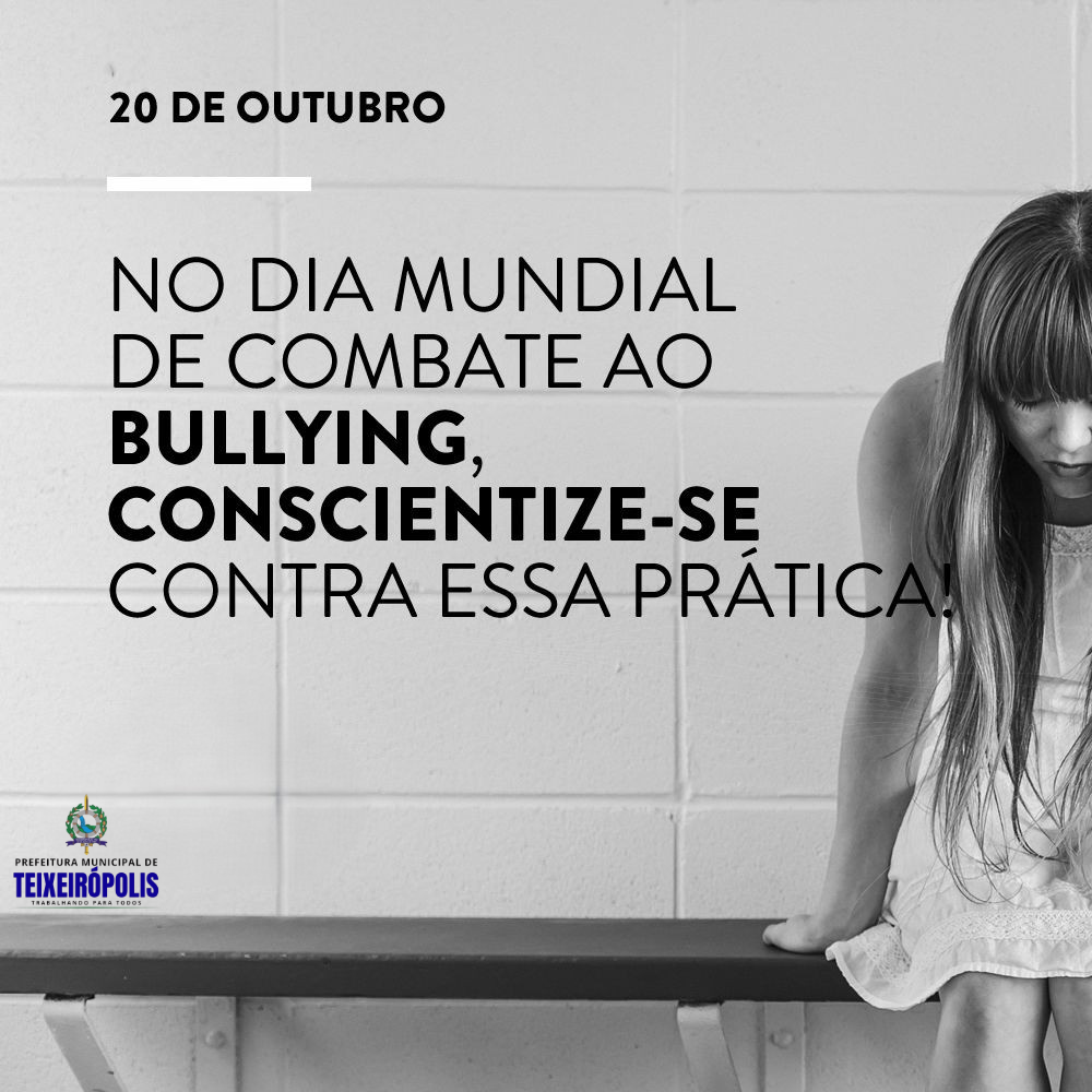 DIA MUNDIAL DE COMBATE AO BULLYING