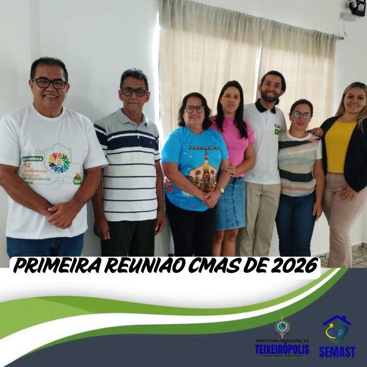 PRIMEIRA REUNIÃO CMAS DE 2026
