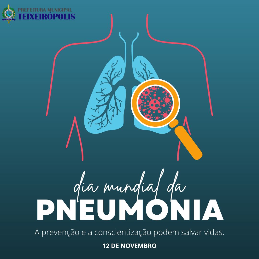 DIA MUNDIAL DA PNEUMONIA