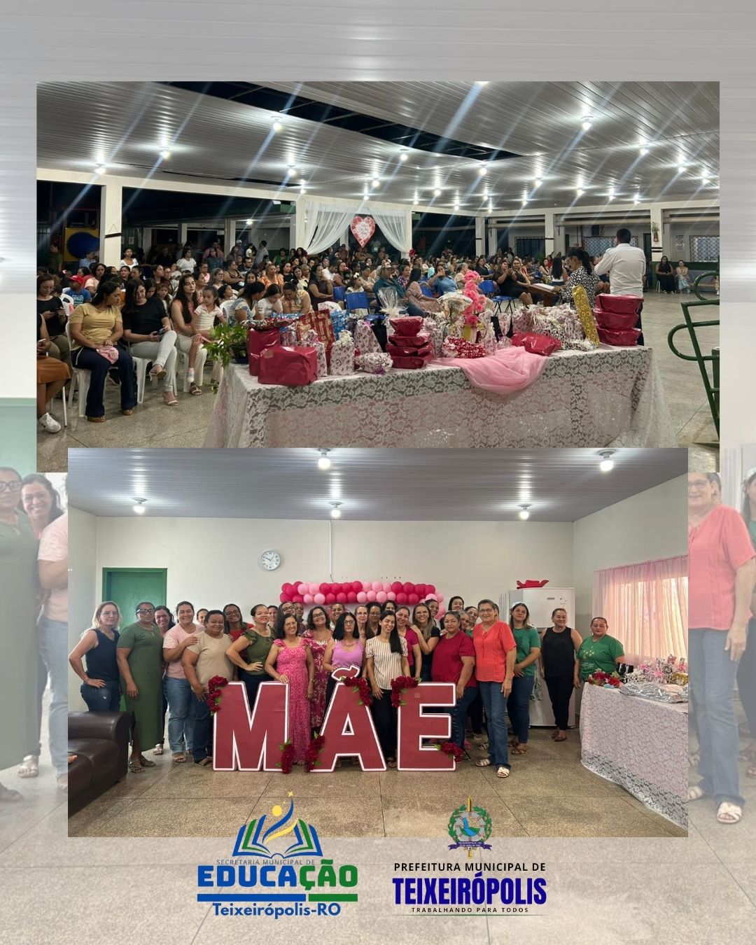 Celebração e Afeto: A E.M.E.F. Sebastião Amorim da Silva presta homenagem às Mães